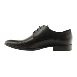 Chaussure basse cuir homme Pilpol 1099 noir le noir 3