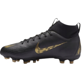 Chaussures de football Nike Mercurial Superfly 6 Academy Mg Jr AH7337-077 noir 1