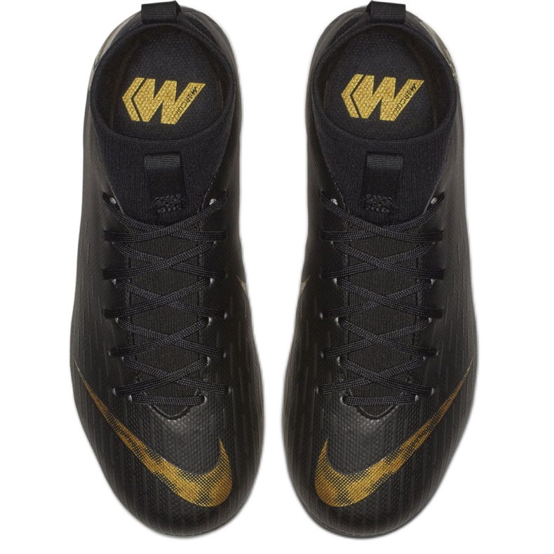 Chaussures de football Nike Mercurial Superfly 6 Academy Mg Jr AH7337-077 noir 2
