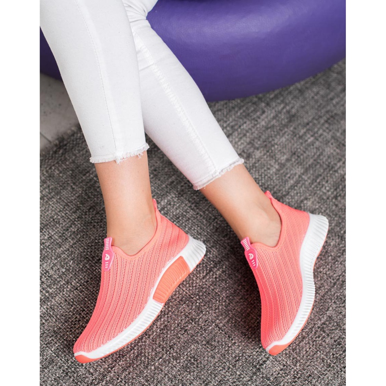 SHELOVET Chaussures de sport ajourées rose 1