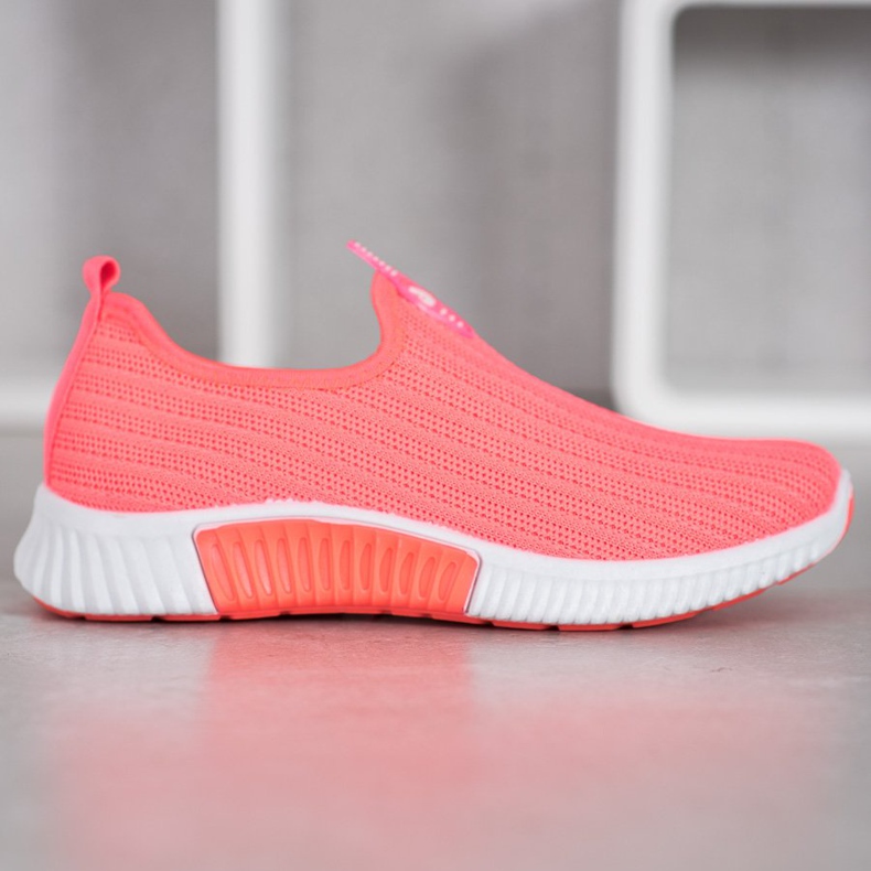 SHELOVET Chaussures de sport ajourées rose 2