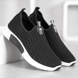 SHELOVET Chaussures de sport ajourées le noir 2