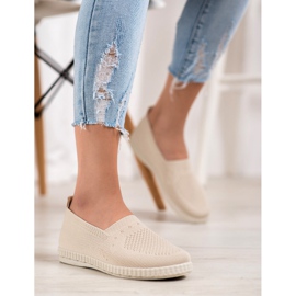 Via Giulia  Baskets à enfiler ajourées brun 2