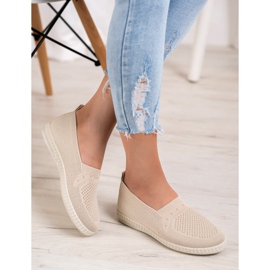 Via Giulia  Baskets à enfiler ajourées brun 1