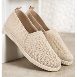Via Giulia  Baskets à enfiler ajourées brun 3