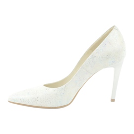 Espinto Escarpins chatoyants C-456/96 blanc blanche multicolore 1