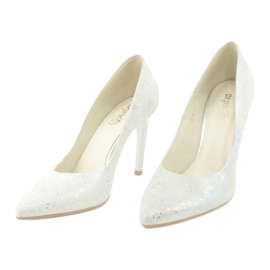 Espinto Escarpins chatoyants C-456/96 blanc blanche multicolore 2