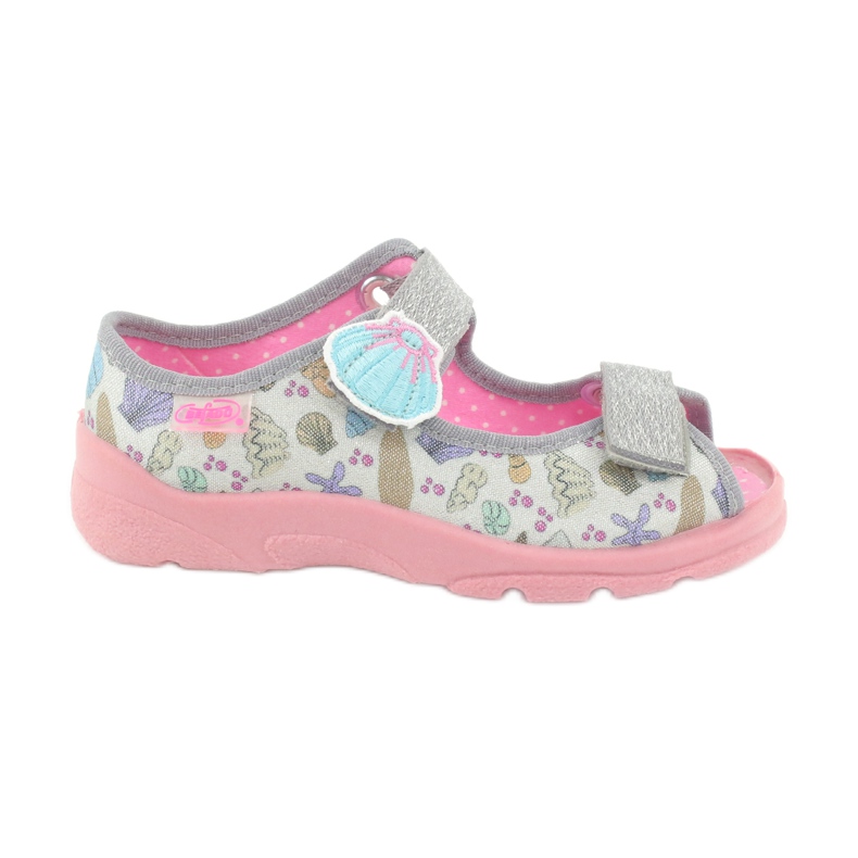 Chaussures enfant Befado 969X154 rose gris multicolore 1