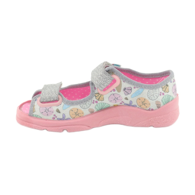 Chaussures enfant Befado 969X154 rose gris multicolore 2