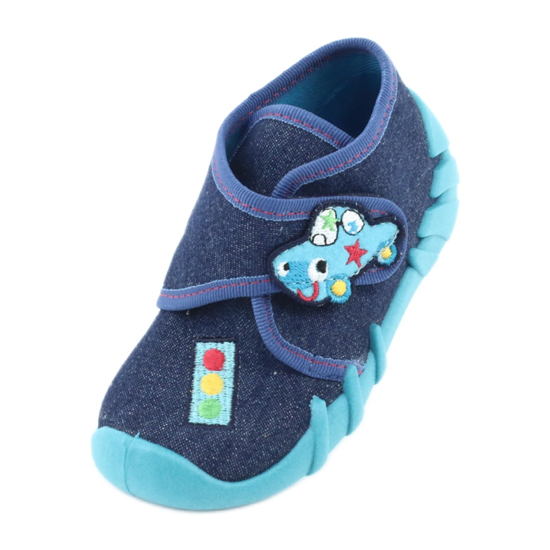 Chaussures enfant Befado 523P015 bleu marine bleu 2