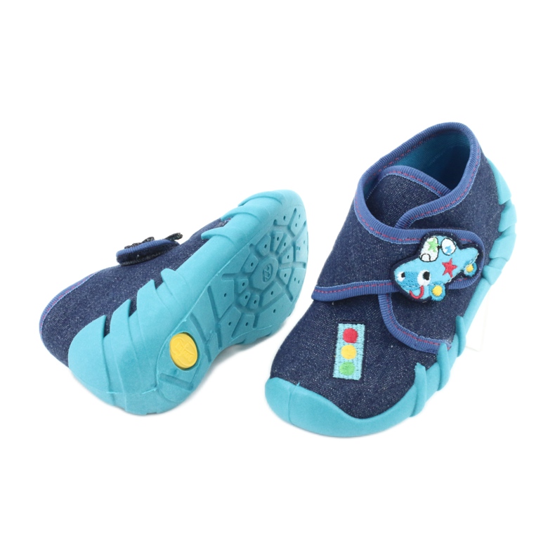 Chaussures enfant Befado 523P015 bleu marin bleu 4