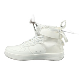 Big Star Wysokie Eco-Slopan Sneakers blanche 1