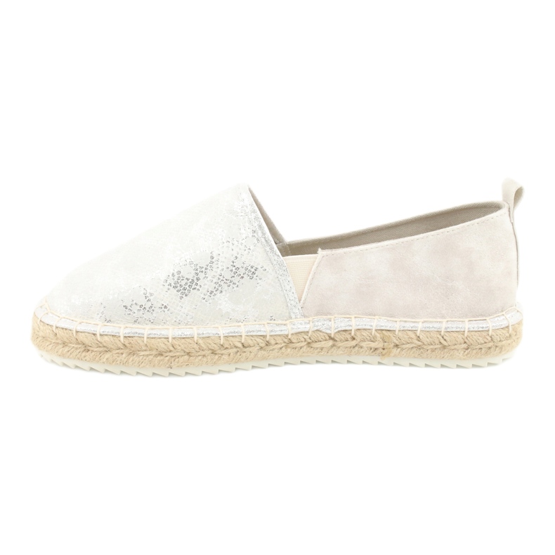 Big Star Espadrilles grandes étoiles 274A514 argent gris 3