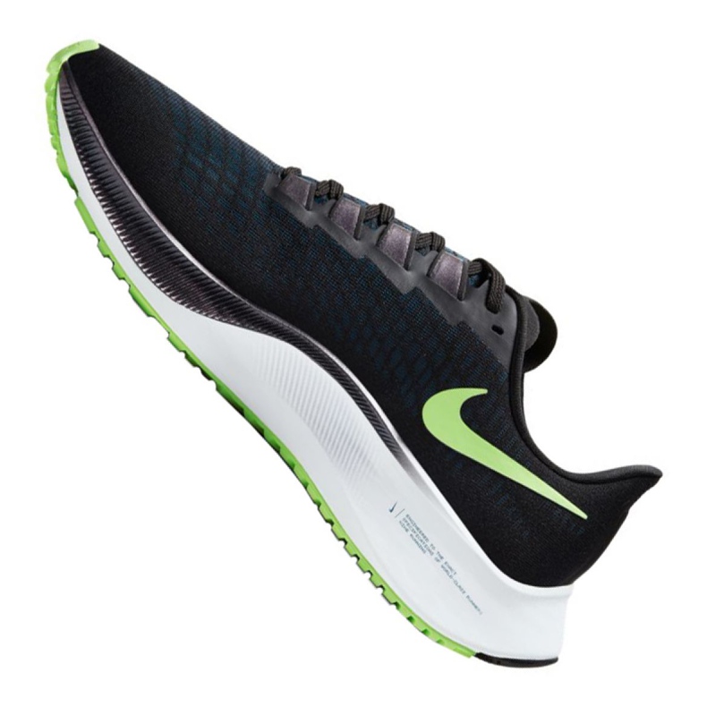 Nike Air Zoom Pegasus 37 M BQ9646-001 le noir vert 1