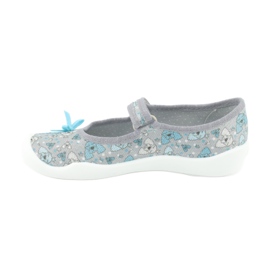 Chaussures pour enfants Befado 114Y408 bleu gris 1