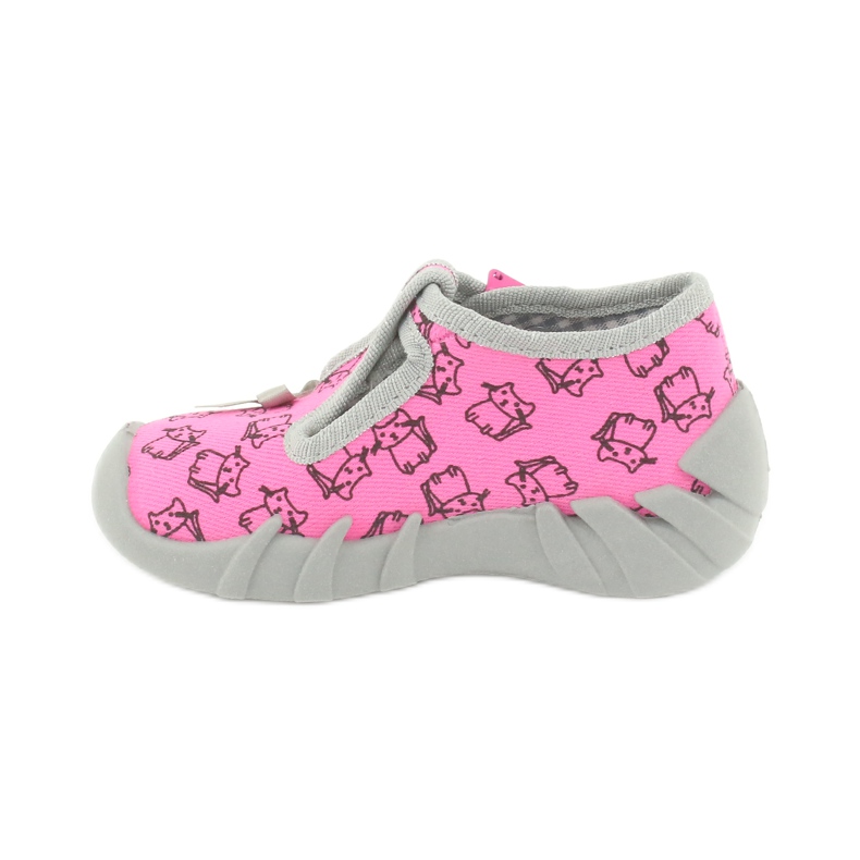Chaussures enfant Befado 110P376 rose gris 1