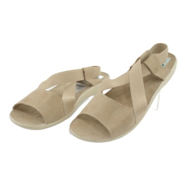 Sandales confortables pour femmes Adanex 17495 beige 3
