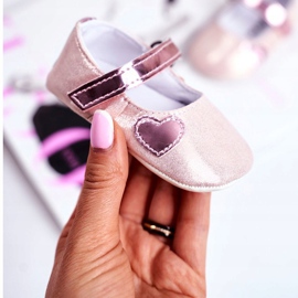 Apawwa Baskets Enfant Velcro Baptême Rose Bellawa 2