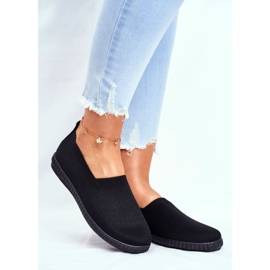 Baskets Femme Baskets Slip-on Noir Grigio 1