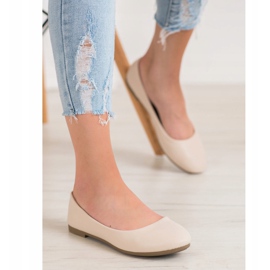 Diamantique Ballerines beiges 2