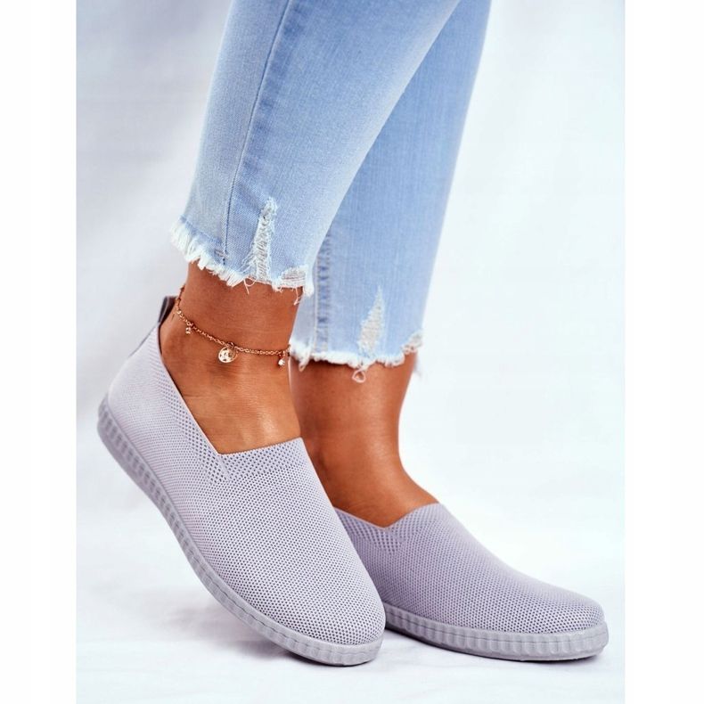 PS1 Baskets Femme Baskets Slip-on Gris Grigio 1 PS1 Baskets Femme Baskets Slip-on Gris Grigio 1