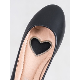 Diamantique Ballerines noires 1