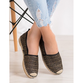 Seastar Espadrilles textiles beige noir 2
