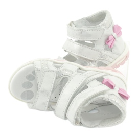 Ren But Sandales de chaussures Ren avec un arc 1489 Ren en argent blanc mais 1