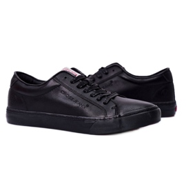 Baskets Cross Jeans pour hommes noires FF1R4034C le noir 3 Baskets Cross Jeans pour hommes noires FF1R4034C le noir 3