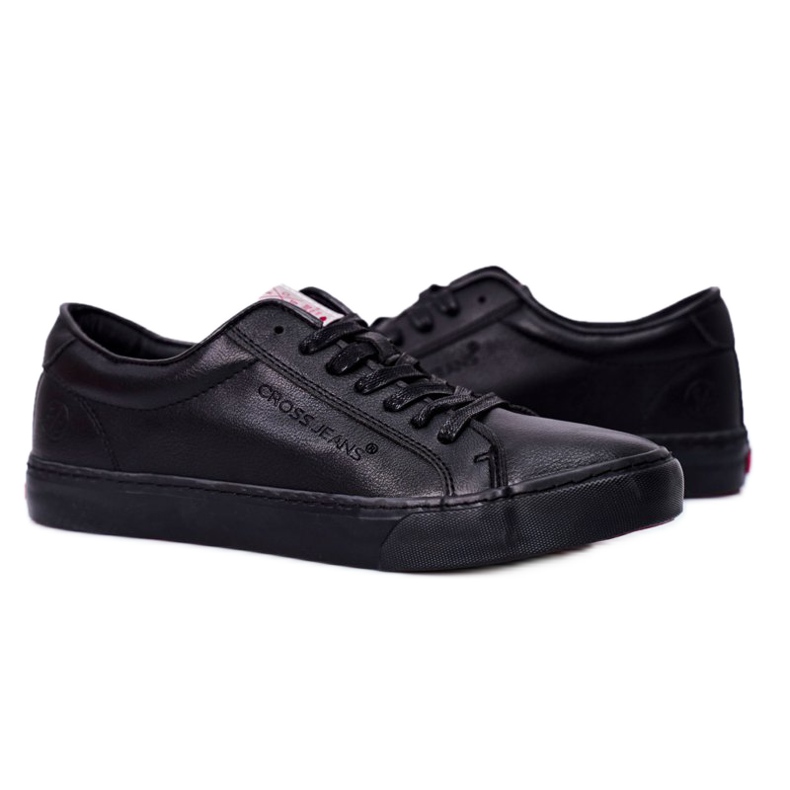 Baskets Cross Jeans pour hommes noires FF1R4034C le noir 3 Baskets Cross Jeans pour hommes noires FF1R4034C le noir 3