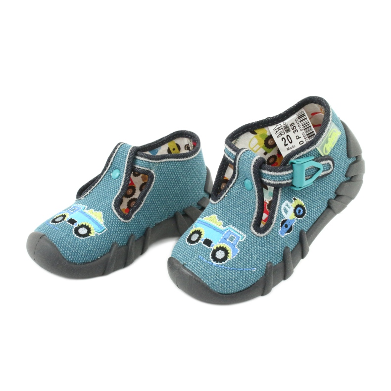 Chaussures enfant Befado 110P355 multicolore bleu 2