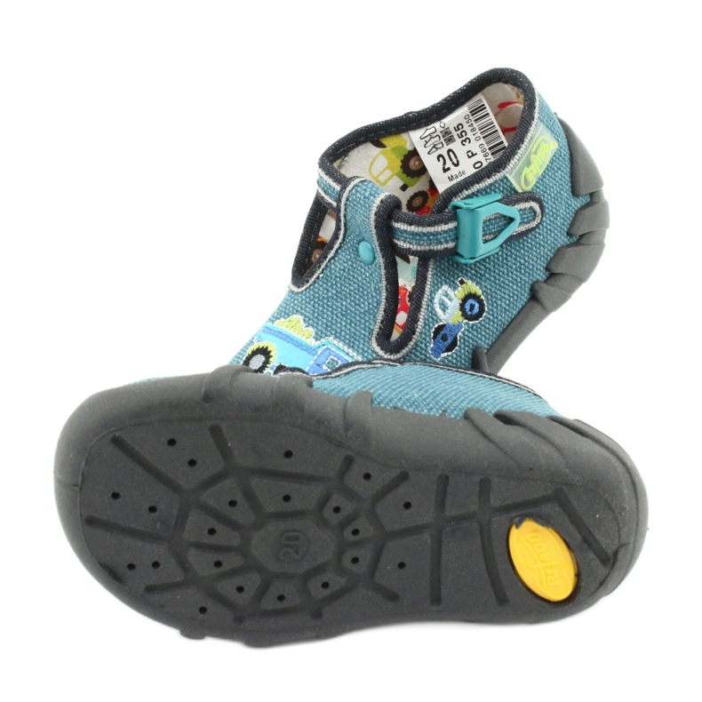 Chaussures enfant Befado 110P355 multicolore bleu 4