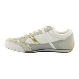 Sprandi 8042 chaussures de sport dorées beige blanc gris 3