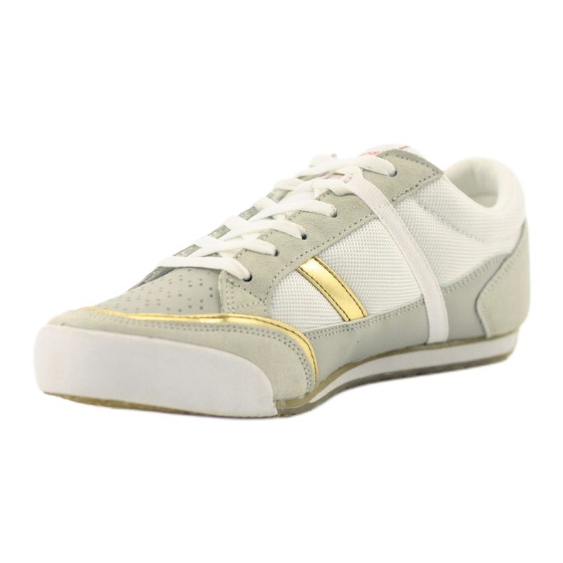 Sprandi 8042 chaussures de sport dorées beige blanche gris 2