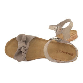 Chaussures femme Comfort Inblu 158D118 beige 3