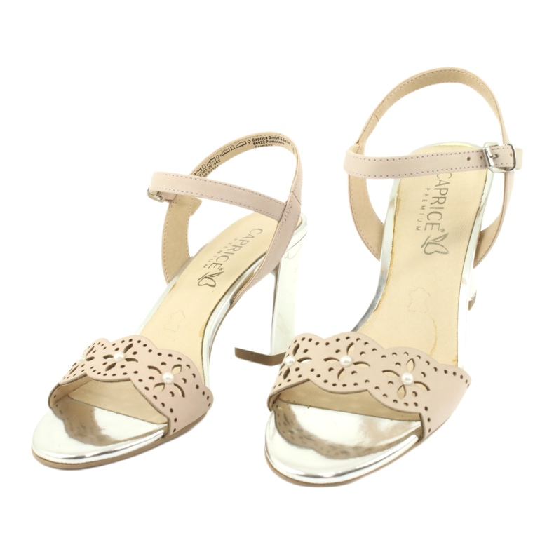 Sandales Caprice chaussures femme 28303 multicolore rose 2