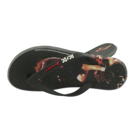 RIDER 82799 ACDC tongs THONG AD homme BRÉSIL le noir multicolore 3
