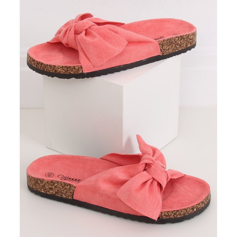 Chaussons en liège corail G-580 Corail rose 1