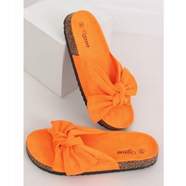 Chaussons en liège orange G-580 Orange 1