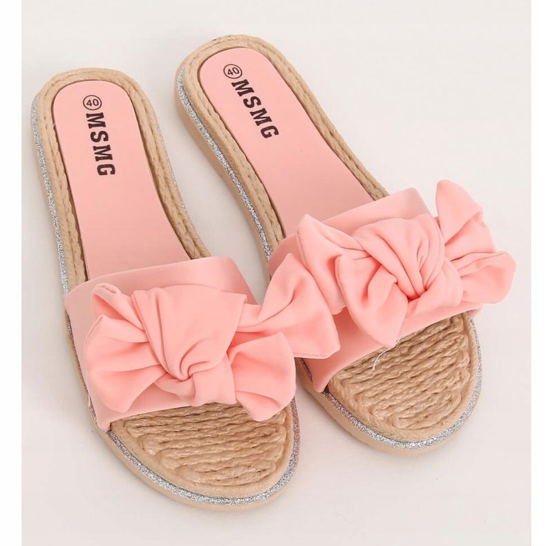 Chaussons roses pour femmes roses WS9020 Rose 1