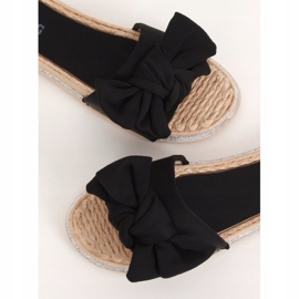 Chaussons noirs pour femmes WS9020 Noir le noir 1 Chaussons noirs pour femmes WS9020 Noir le noir 1