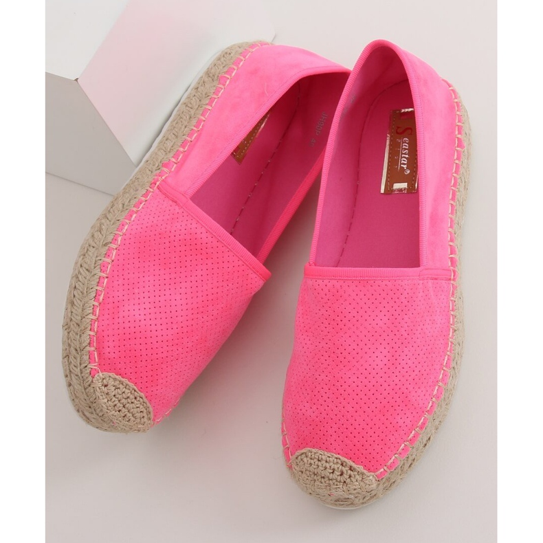 Espadrilles roses JH90P Flu Fuchsia 1