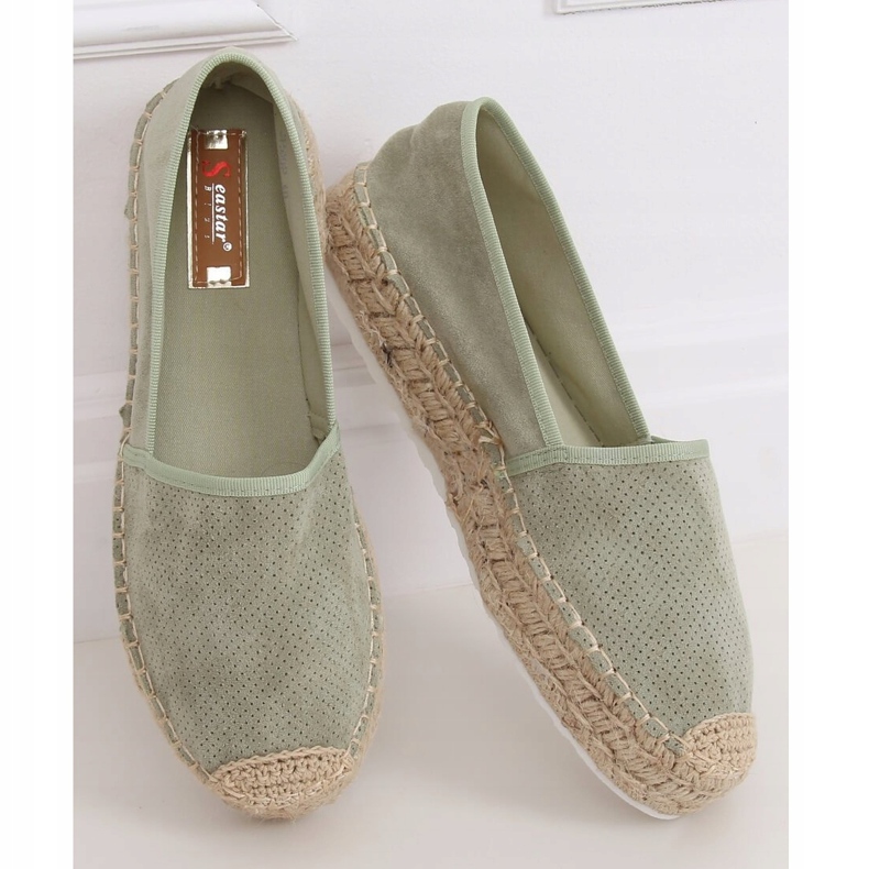 Espadrilles aigue-marine femme JH90P Vert 1