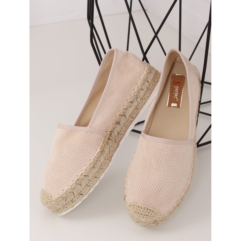 Espadrilles beiges pour femme JH90P Beige 1