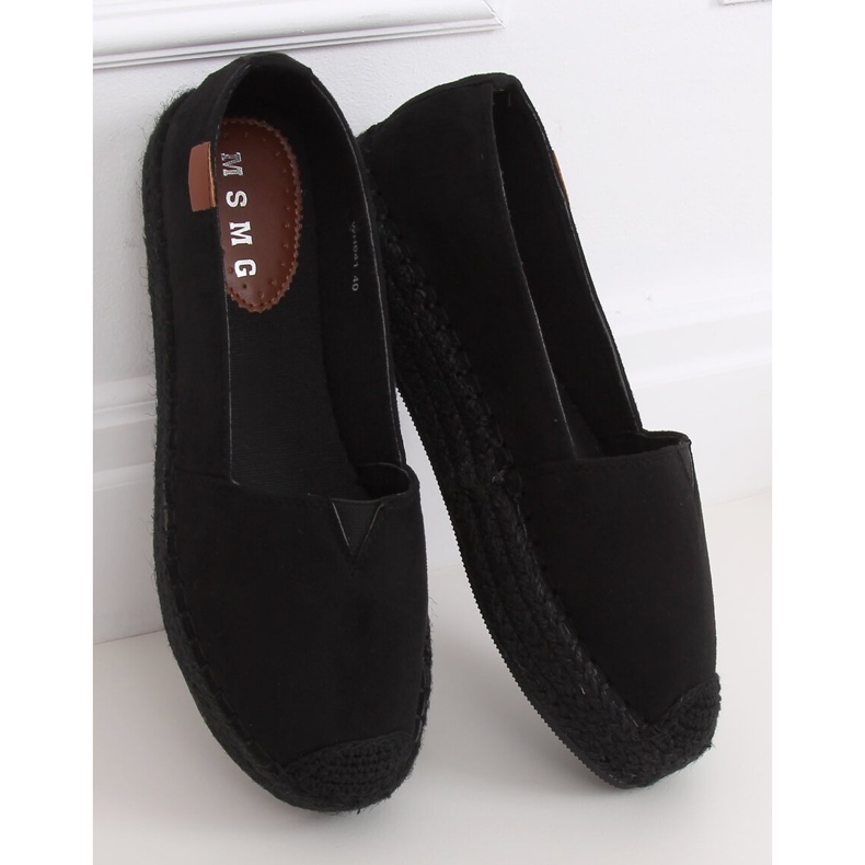Espadrilles femme noires WH941 Noir 1