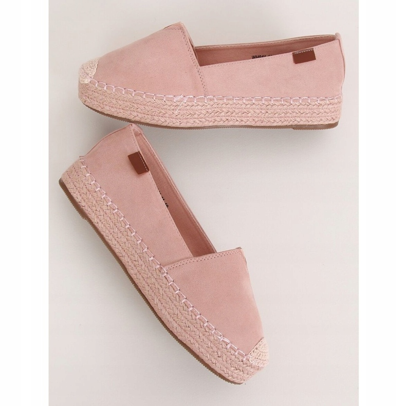 Espadrilles femme roses WH941 Rose 2