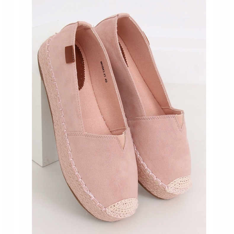 Espadrilles femme roses WH941 Rose 1