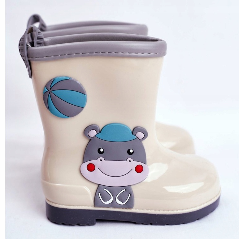 Galoches En Caoutchouc Enfant Gris Hipo 2