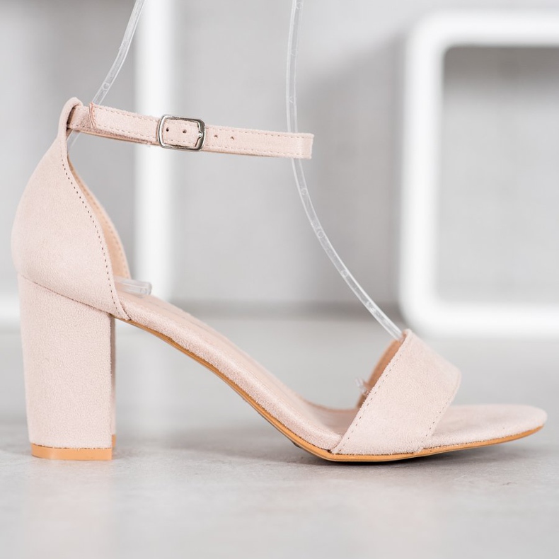 Anesia Paris Sandales à talons hauts brun 2