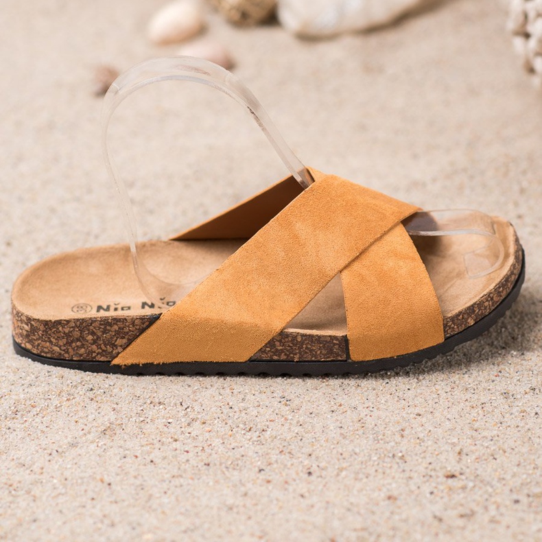 Nio Nio Pantoufles Décontractées Sur La Plateforme beige 1 Nio Nio Pantoufles Décontractées Sur La Plateforme beige 1